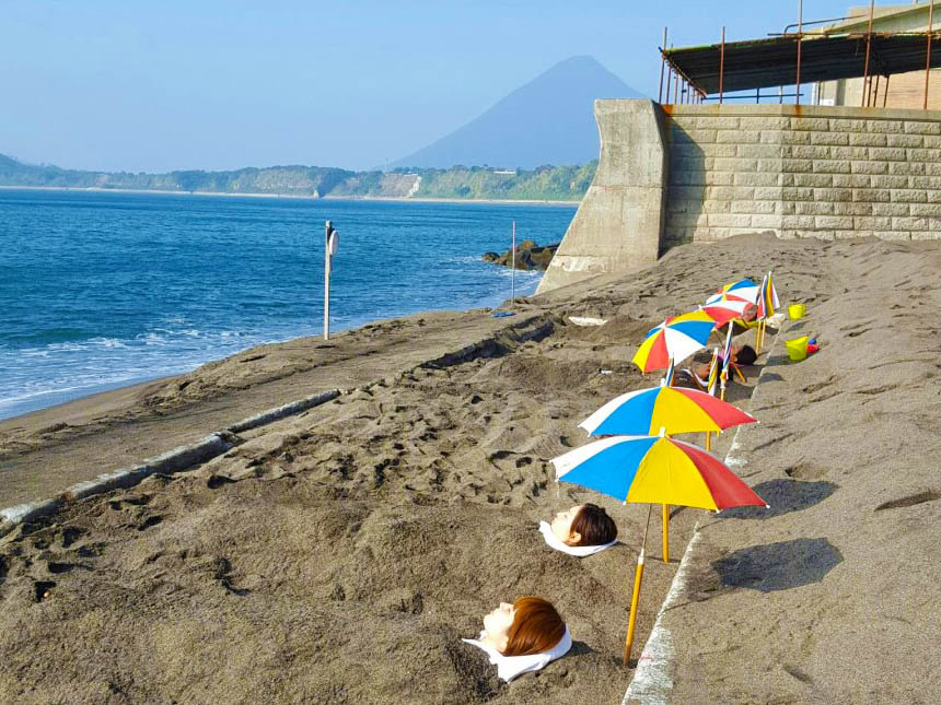 Yamakawa sand mushi hot spring Sayuri